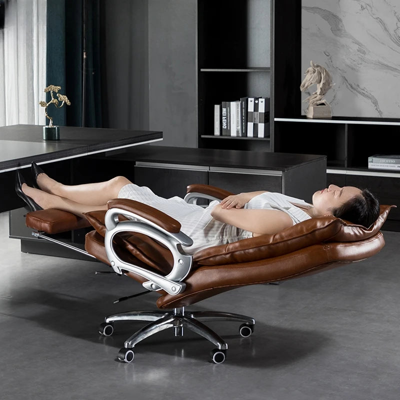 Study Luxury Office Chair Gaming Leather Modern Sofa Swivel Office Chair Conference Cadeiras De Escritorio Modern Furniture