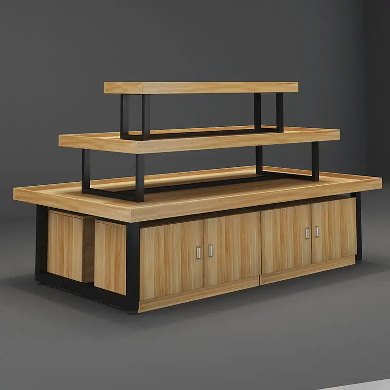 Supermarket booth, cosmetics and accessories display cabinet, shoe store, promotion, Taiwanese toy mall display stand