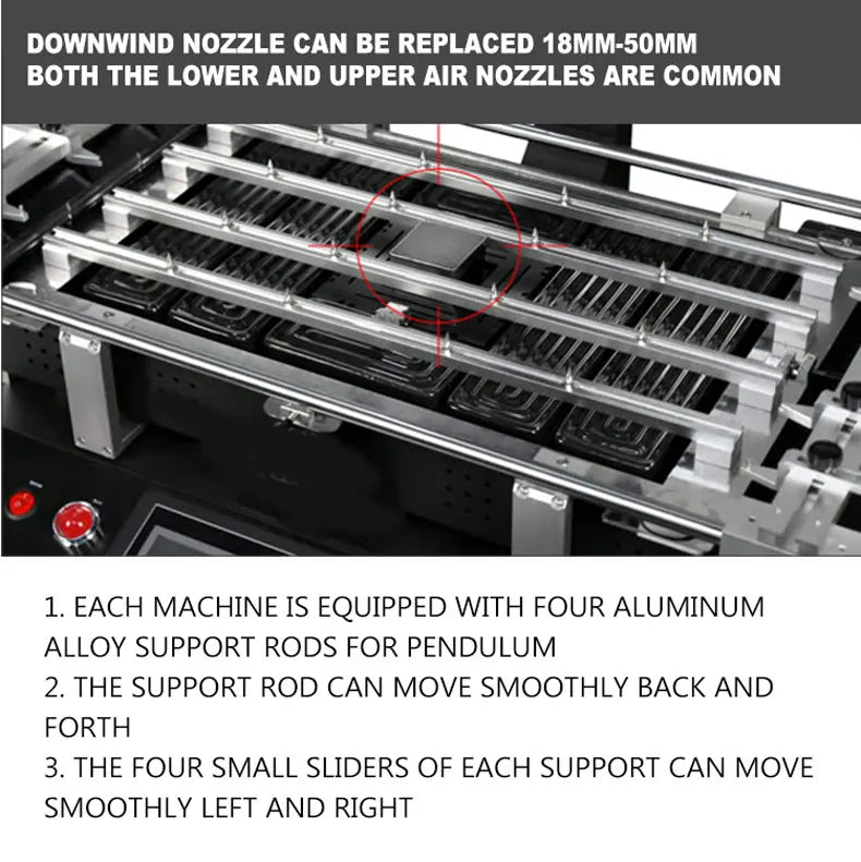 T6 Three-temperature Zone Welding Station High-performance Bga Rework Station Motherboard Repair Equipment