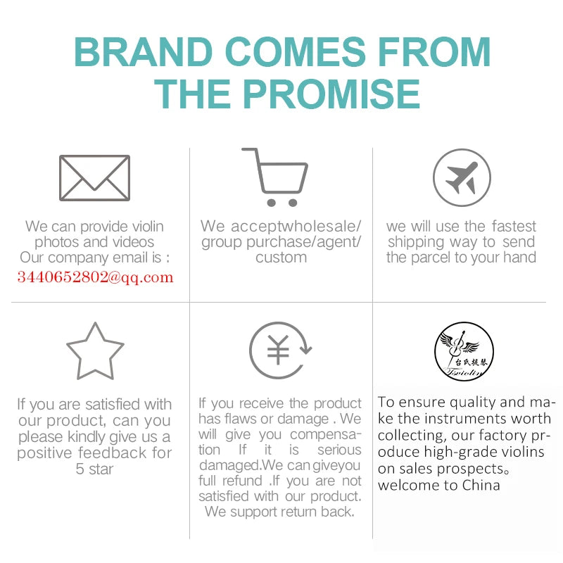 MMOOKA Tai's Mestre Violin 4/4 Violin 45-y old Spruce!Guarnieri '1744'' Ole Bull' Violin violino Copy! One Pc Back!Concer