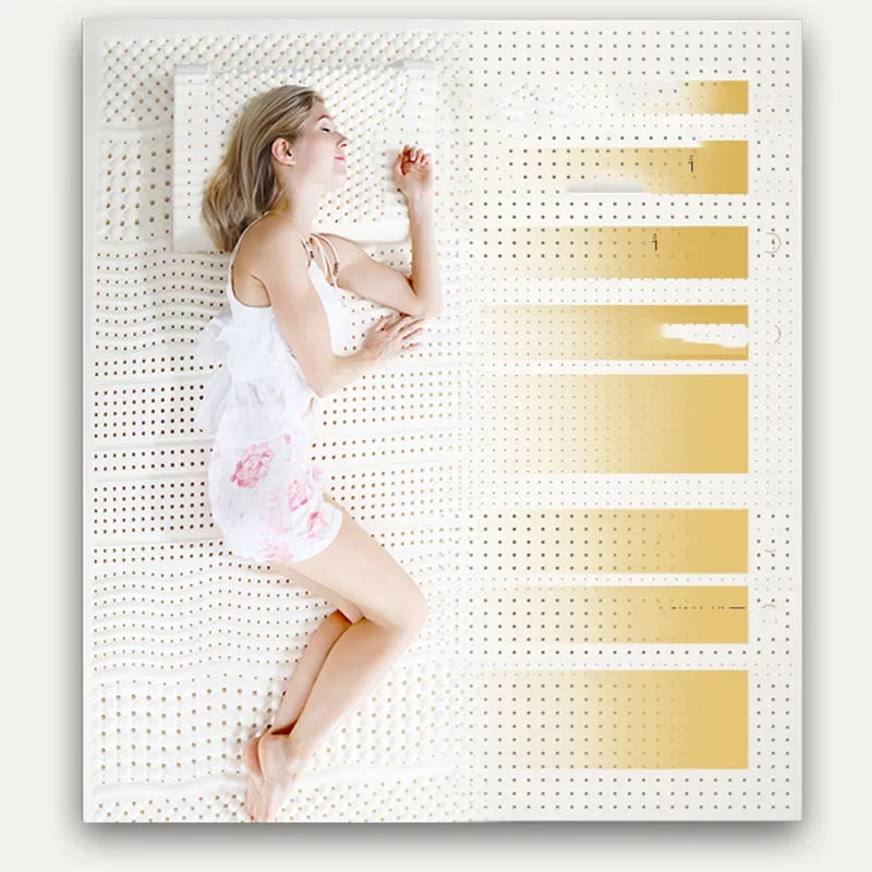 Tatami White Mattress Soft Mite Removal Latex Bedroom Indoor Mattresses Core Sleep Korean Colchones De Cama Bedroom Furniture
