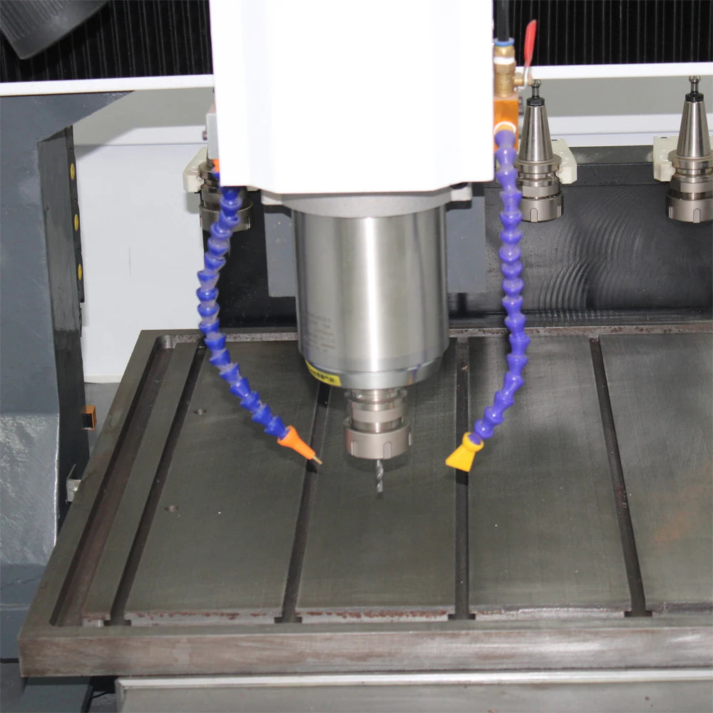 Tekai Good Quality Kit Engraver 6060 CNC Router Metal Milling Machine With Automatic Tool Changer