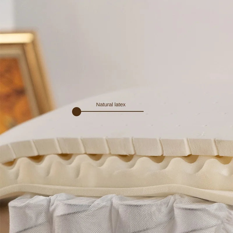 Thailand Natural Imported Latex Mattress Independent Bag Spring Soft and Hard Dual-Use