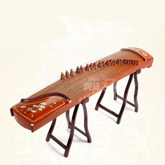 The master signature Professional performance China Guzheng music Instrument Choi screw zither 21 Strings With Full Accessories