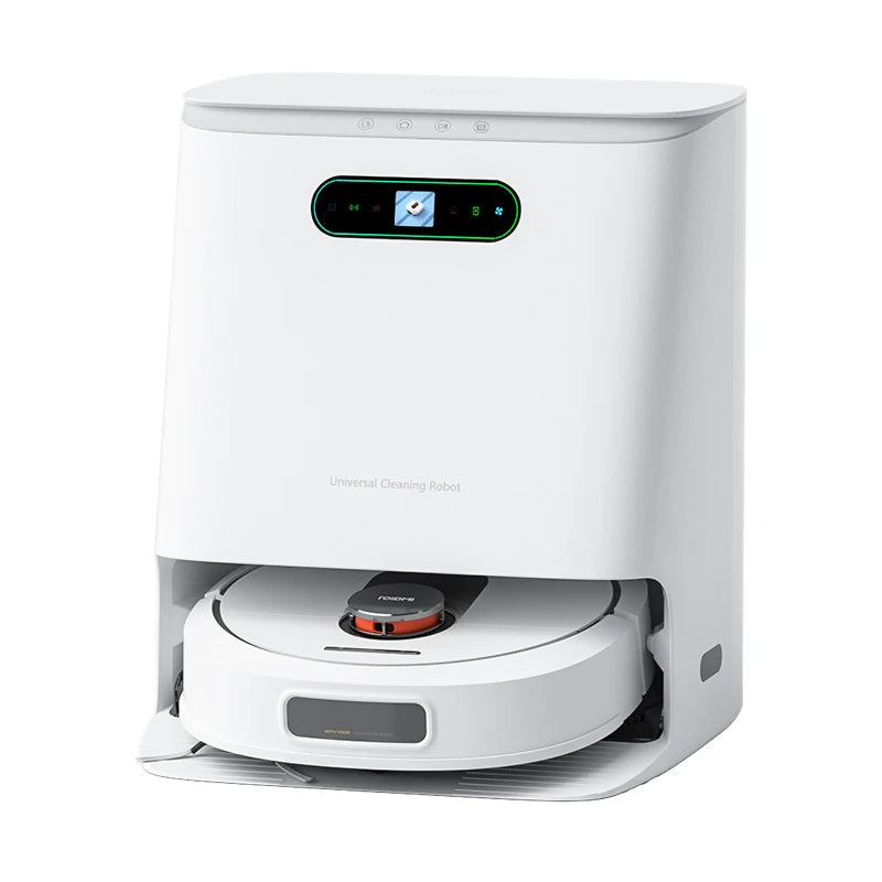 The new ROIDMI EVA robot vacuum cleaner cleans, vacuums, and wipes three in one automatic vacuum intelligent cleaning