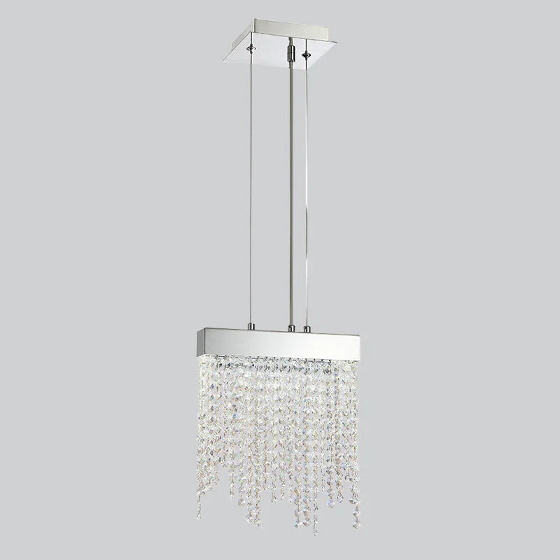 The new villa restaurant lamp post-modern hotel reception club bar light luxury crystal art deco chandelier
