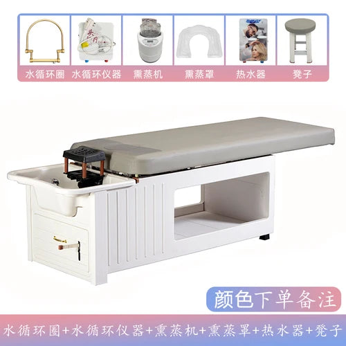 Thermostatic water circulation fumigation Thai massage hydrotherapy beauty bed