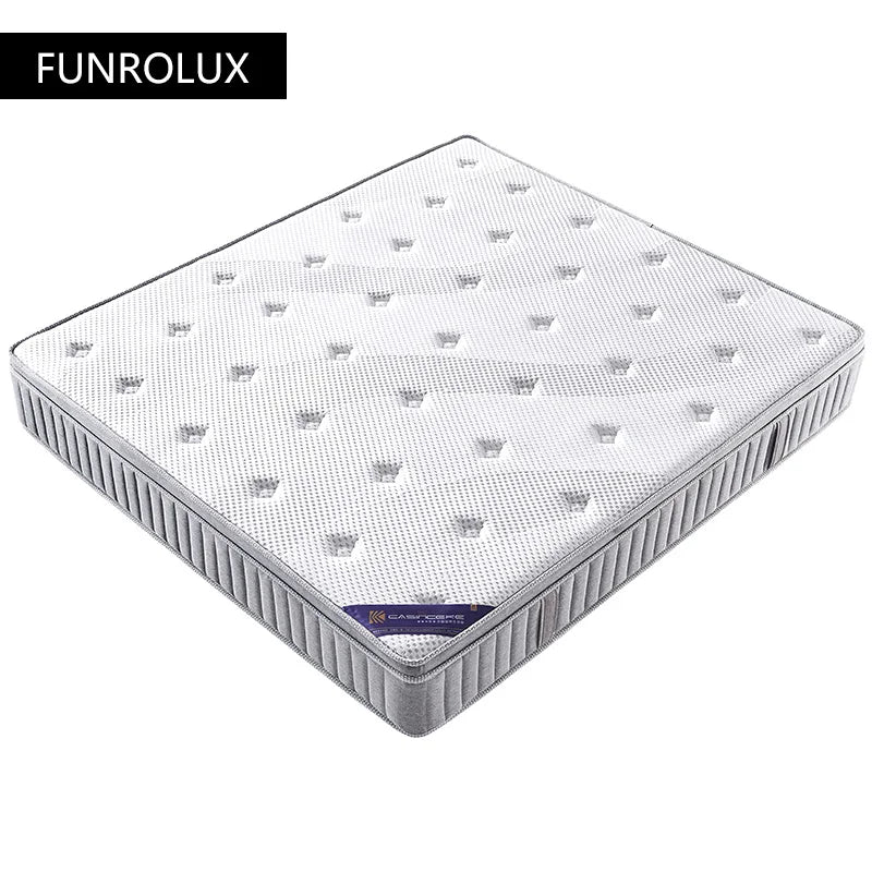 Three-proof natural latex mattress top ten brands home Simmons1.8Rice1.5mIndependent spring coconut palm hard pad