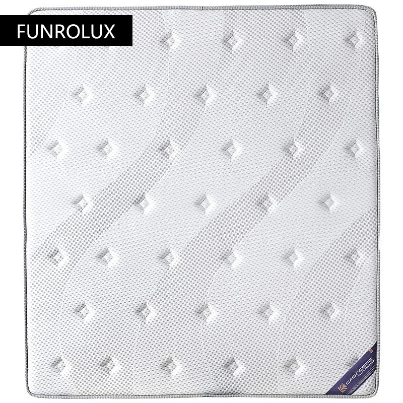 Three-proof natural latex mattress top ten brands home Simmons1.8Rice1.5mIndependent spring coconut palm hard pad