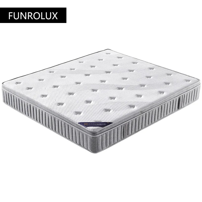 Three-proof natural latex mattress top ten brands home Simmons1.8Rice1.5mIndependent spring coconut palm hard pad
