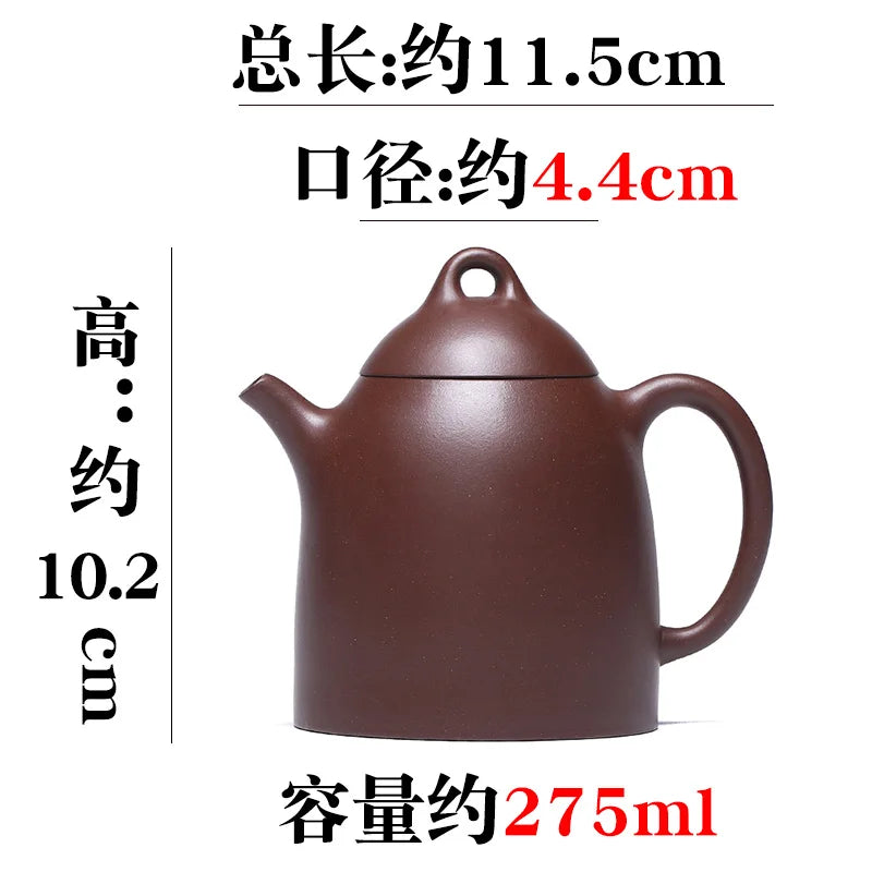 Tibetan Pot World Yixing Purple Clay Pure Handmade Kung Fu Tea Set Single Raw Mine Old Household Qin