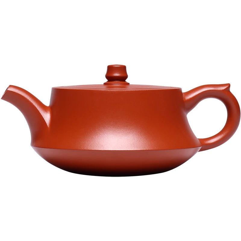 Tibetan Pot World Yixing Purple Sand Pure Handmade Kung Fu Tea Set Original Mineral Red Clear Cement Household