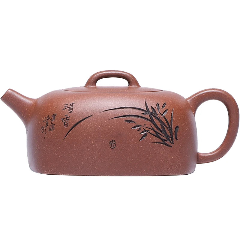 Tibetan pot of the world all hand recommended yixing high jian-kang shen slope mud teapot tea set square wind