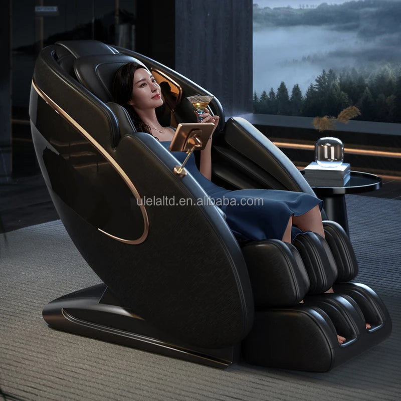 Top Quality sl Track 4D Massage Chair Price Zero Gravity Full Body Massage Chair With Smart AI