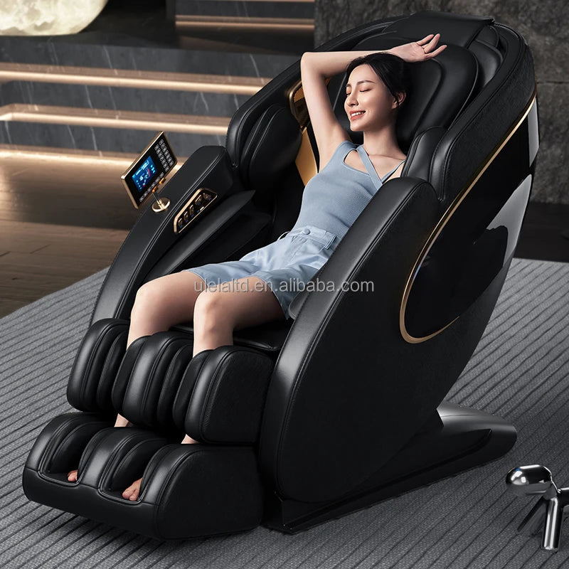 Top Quality sl Track 4D Massage Chair Price Zero Gravity Full Body Massage Chair With Smart AI