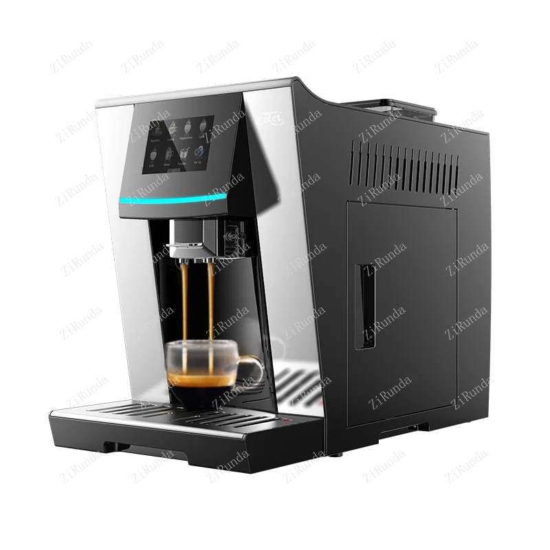 Touch Screen Smart Coffee Machine Grinding Integrated Household Automatic American Italian Small Commercial Office