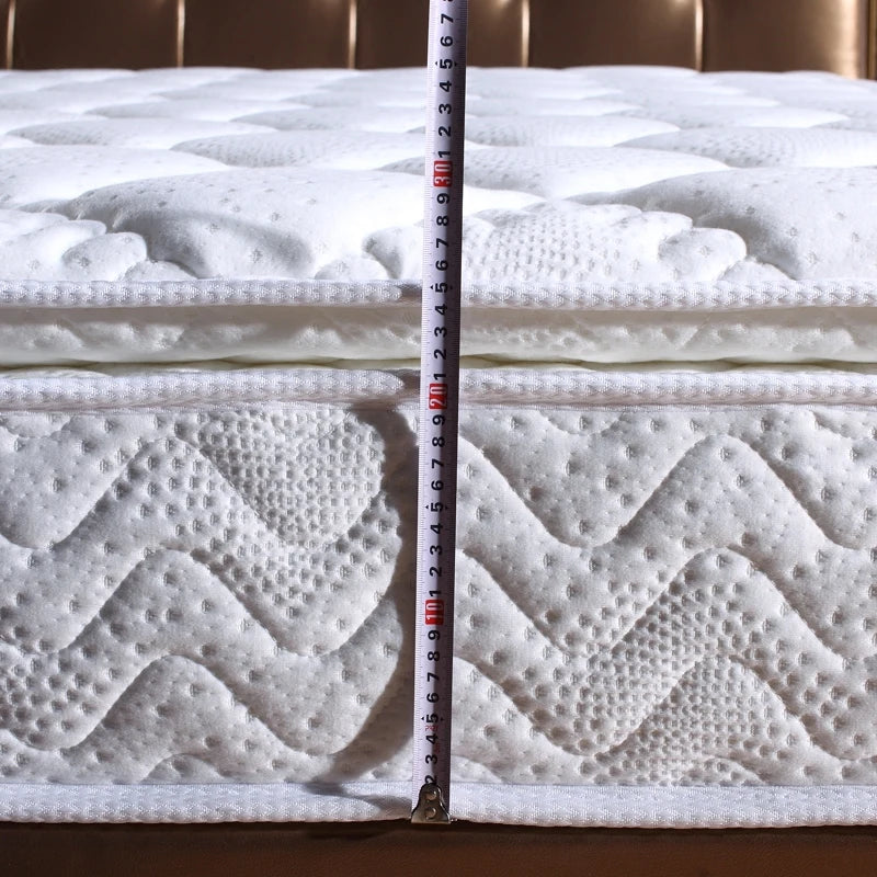 Ultra-soft latex mattress five-star hotel spring vacuum compression package can be folded 1.8 2.2 m2.