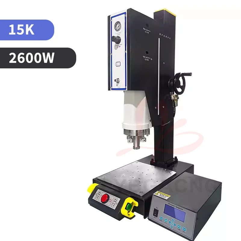 Ultrasonic Plastic Spot Welder Machine Automatic Frequency Chasing 15K 2600W Welding Equipment Nylon Acrylic PP Industry