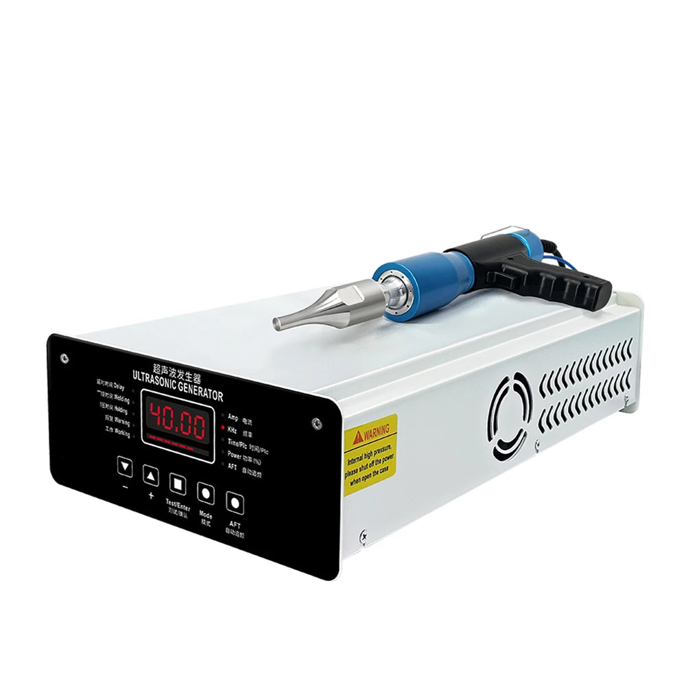 Ultrasonic hand plastic spot welder machine small portable hand-held spot welding equipment 30K 35K 40K