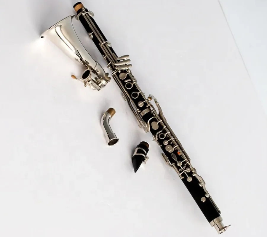 MMOOKA Useful Fashion Ebonite Body Nickel Plating Tone Eb Alto Clarinet