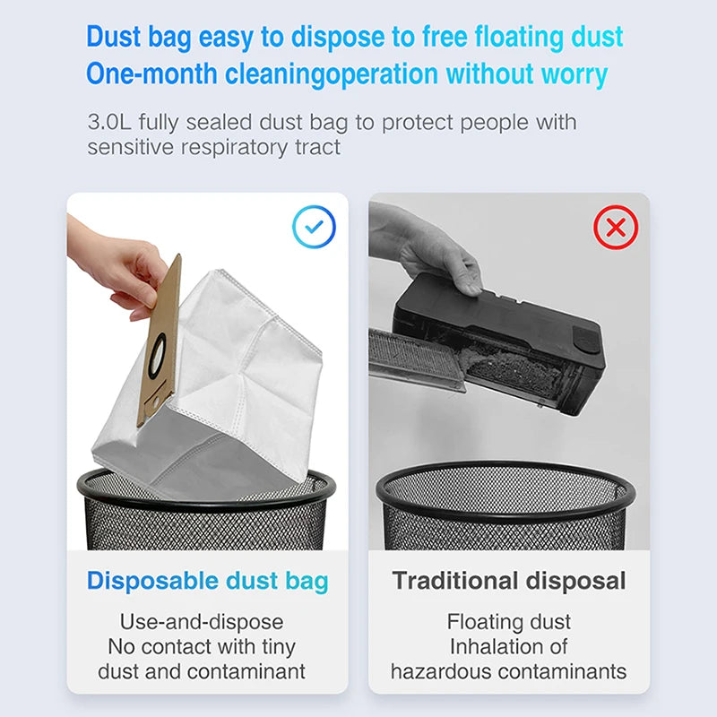 VIOMI S9 Robot Vacuum Cleaner 950W Intelligent Auto Dust Collection LED Display 2700Pa Floor Carpet Sweeping And Mopping