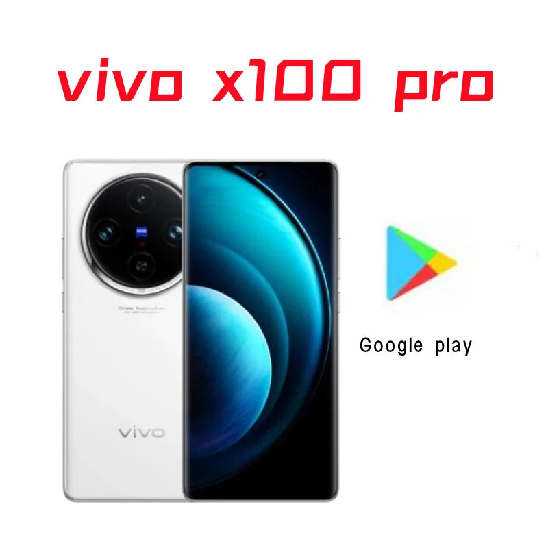 Vivo X100 Pro Smart phone Original New 5G Mobile Phone 6.78" 120HZ 100W Charger 50MP Camera Dimensity9300 NFC 5400 mAh OTA