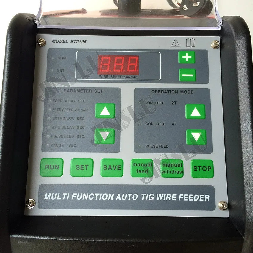 WF-007A Welding Wire Feeder Digital Pulse Wires Welding 110V 220V for Argon Arc Laser Tig brazing Machine Robot Automatic