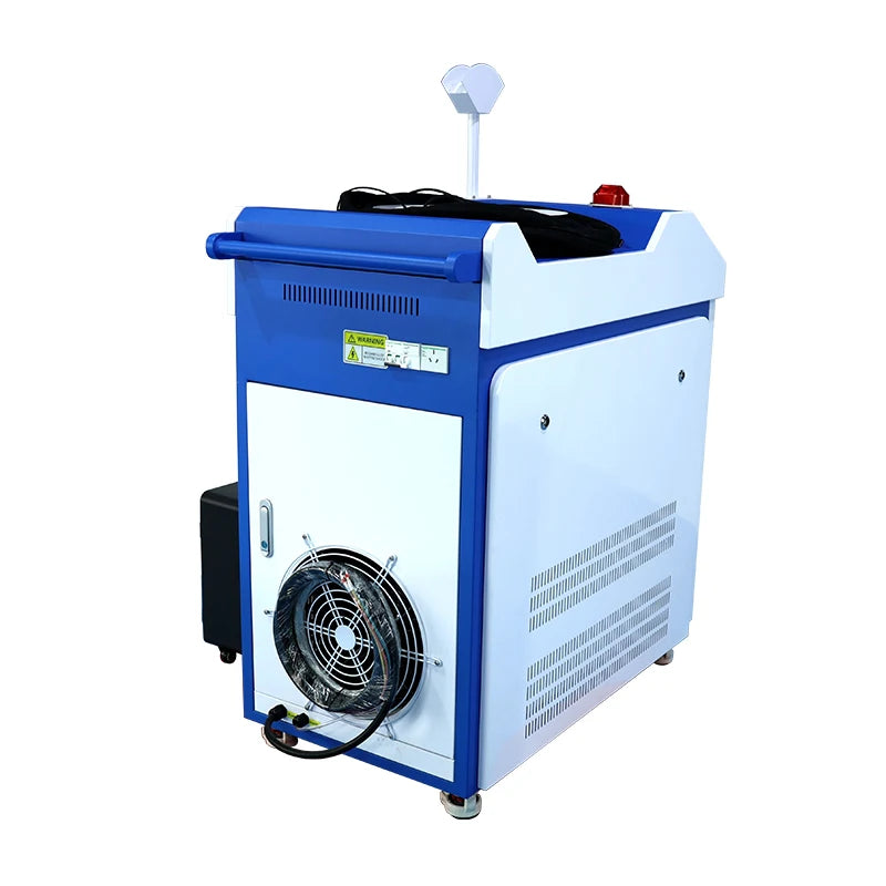 Welding cleaning and cutting three-in-one machine Operate on metal materials Equipped with chiller