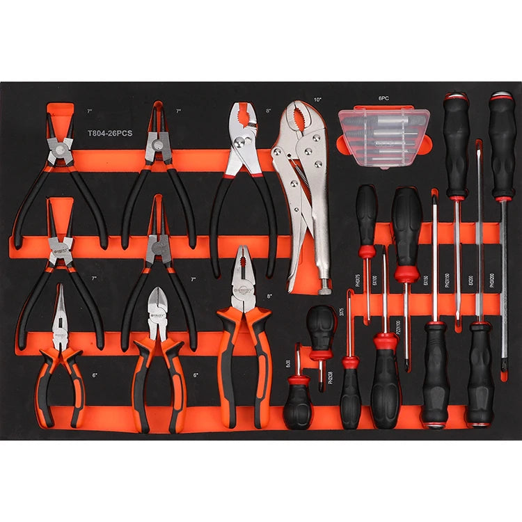 Werks-Direkt vertrieb neuer Metallwerk zeugs atz wagen mit 7 Schubladen Werkzeugs chrank mit Stück Autowerk statt Werkzeugs chra