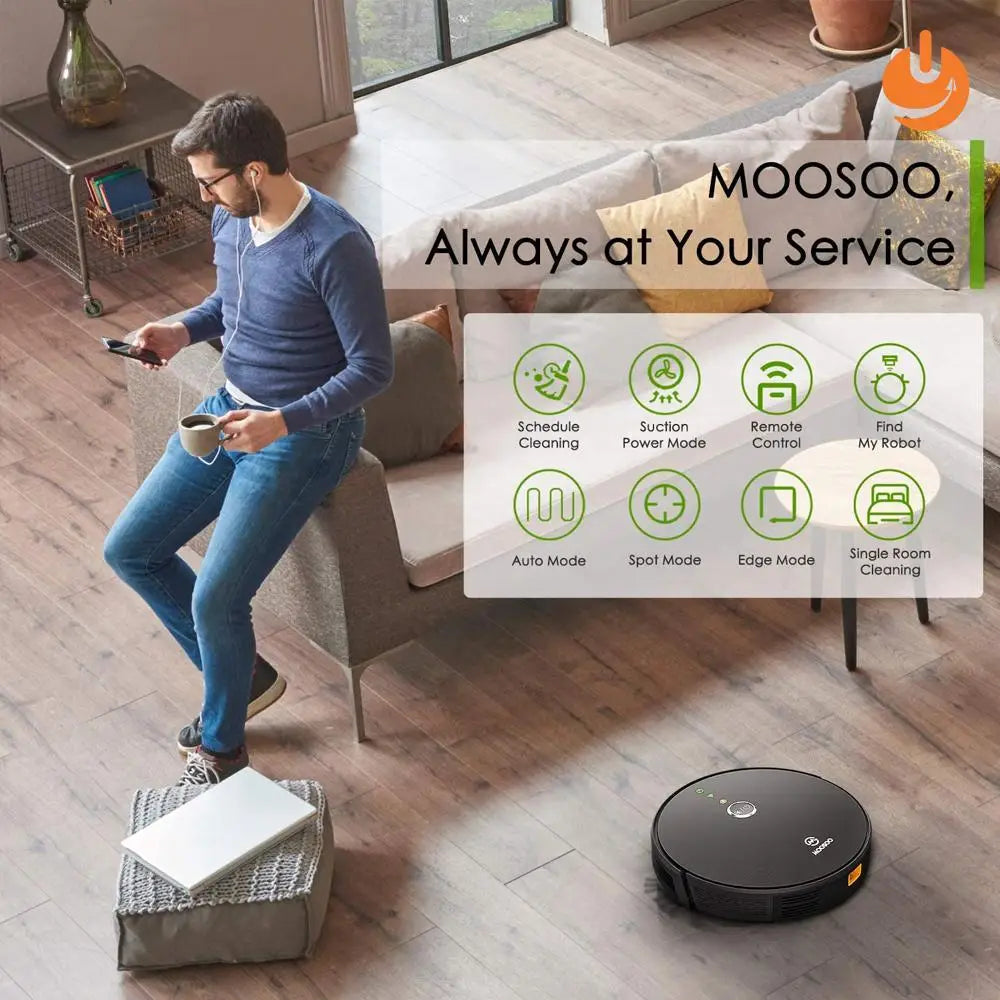 Wet and dry sweep intelligent robot vacuum cleaner house mop