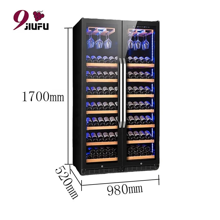 Wholesale Frequency Conversion Wall Mounted Storage Home Decorative Display Wine Fridge