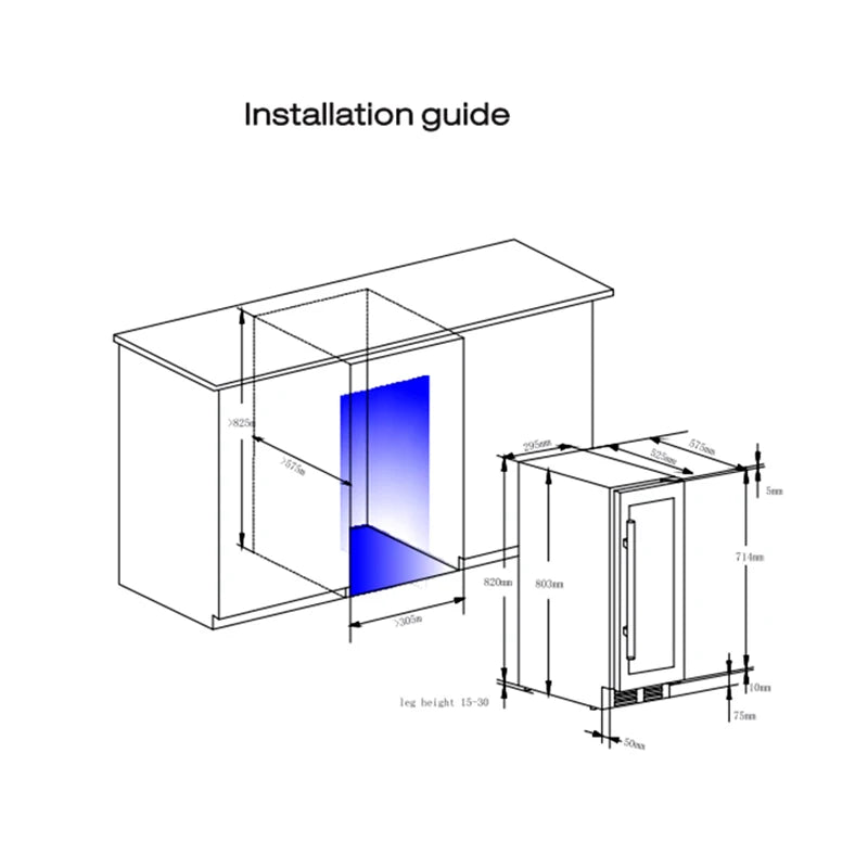 Wholesale Luxury Dual zone vino stand compressor stainless chiller electric wine cooler cellar fridge