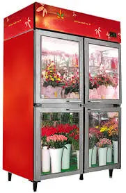 Wholesale Price Customized Color Air-Cooled Flower Display Cabinet