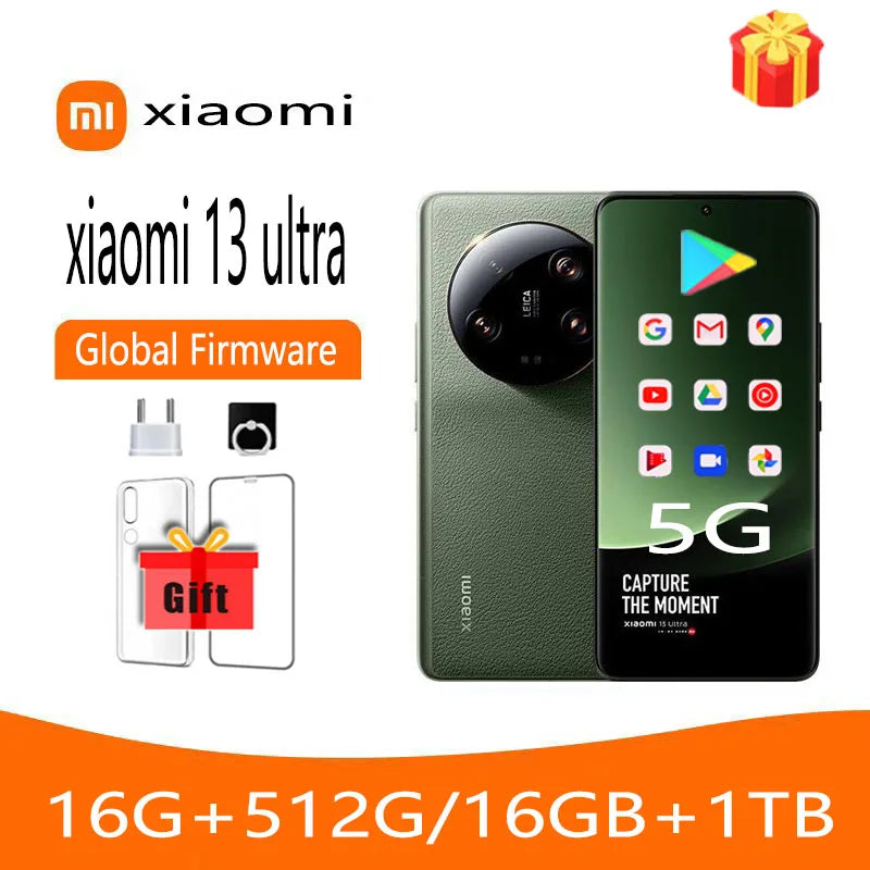 Wireless (Wireless reverse)5G xiaomi 13 Ultra(16GB/1TB)Snapdragon 8Gen2 6.73 inches MIUI 14 90W Global rom smartphone