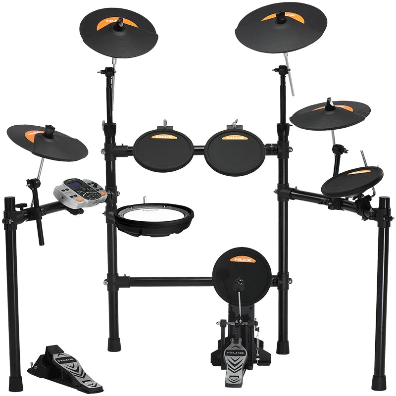 MMOOKA With Stand Cymbal Musical Instruments Hot Sale professional NUX DM-4S electronic Drum kit drum Set