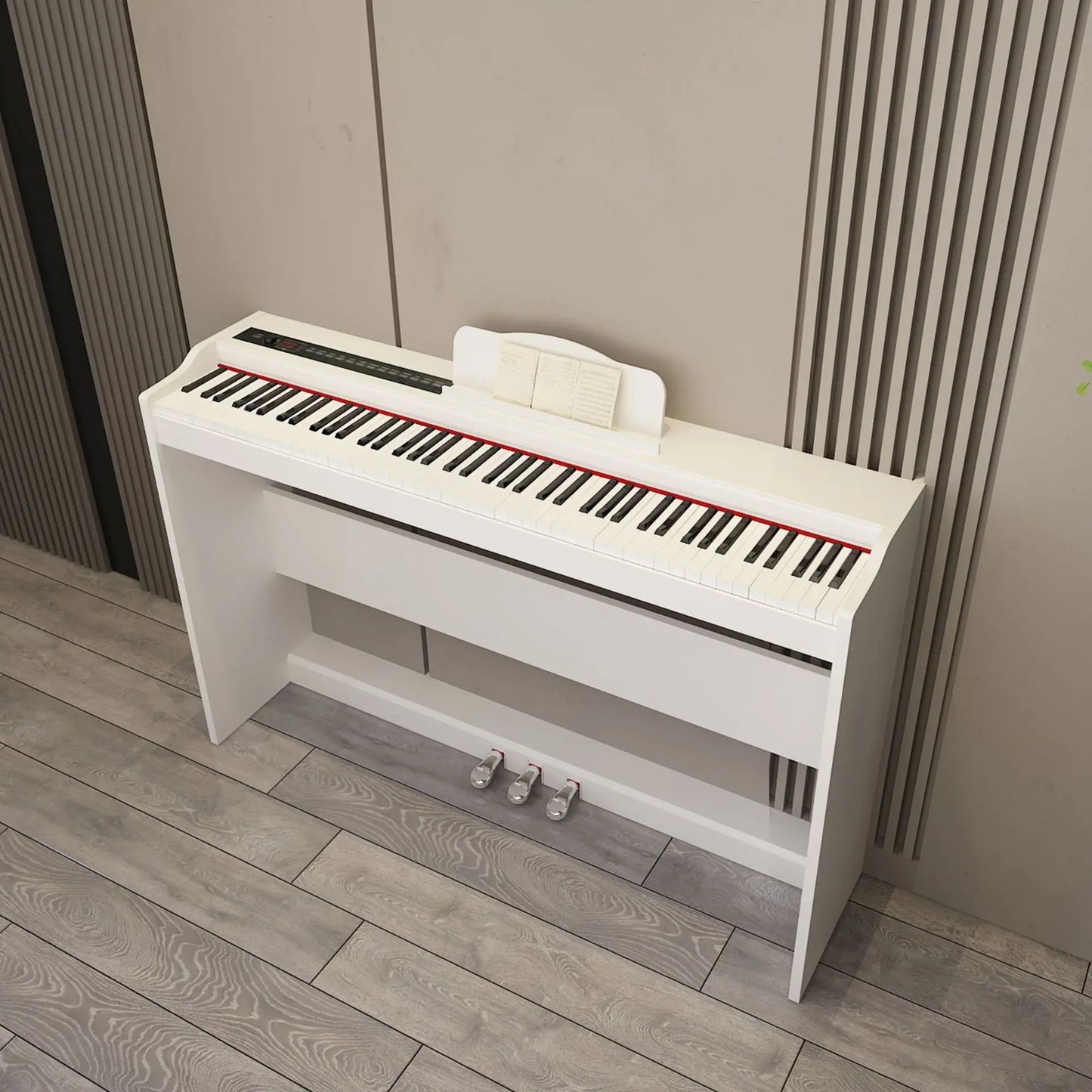 World Control Musical Keyboard Stand Automatic Musical Digital Electronic Piano 88 Key Weighted Teclado Piano Midi Device