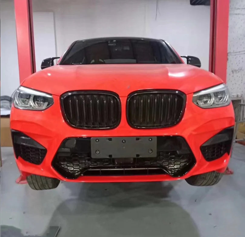 X4 Zubehör Front stoßstange Für BWM X4 G02 2018-2020 Upgrade X4M Wettbewerb G02 Body Kit  X4 Body Kit