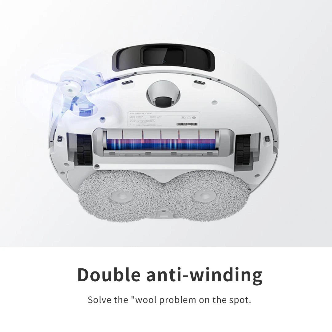 XIAOMI MIJIA OMNI Infinite Robot MOP Vacuum Cleaner M40 D110CN Self Cleaning Hair Cutting Empty Dust Home Dirt Disposal Machine