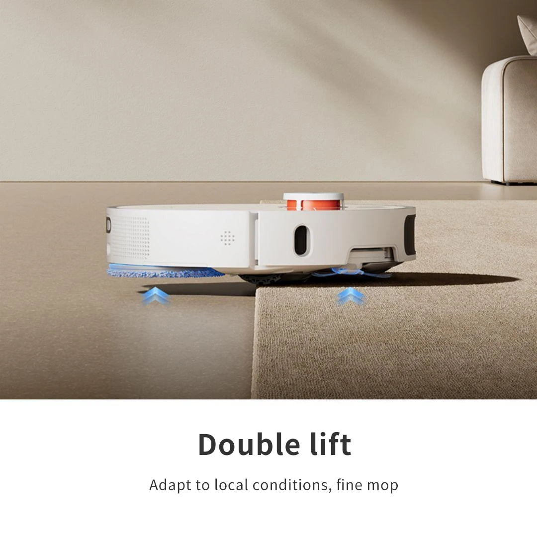 XIAOMI MIJIA OMNI Infinite Robot MOP Vacuum Cleaner M40 D110CN Self Cleaning Hair Cutting Empty Dust Home Dirt Disposal Machine