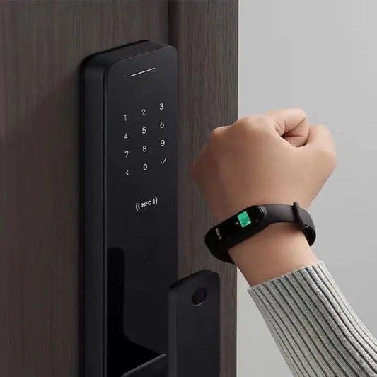 XM Fully Automatic-1 2022 Smart Fingerprint Biometric Digital Intelligent Electronic Door Locks Security Protection Mijia Mihome