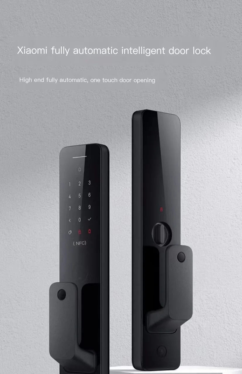 XM Fully Automatic-1 2022 Smart Fingerprint Biometric Digital Intelligent Electronic Door Locks Security Protection Mijia Mihome