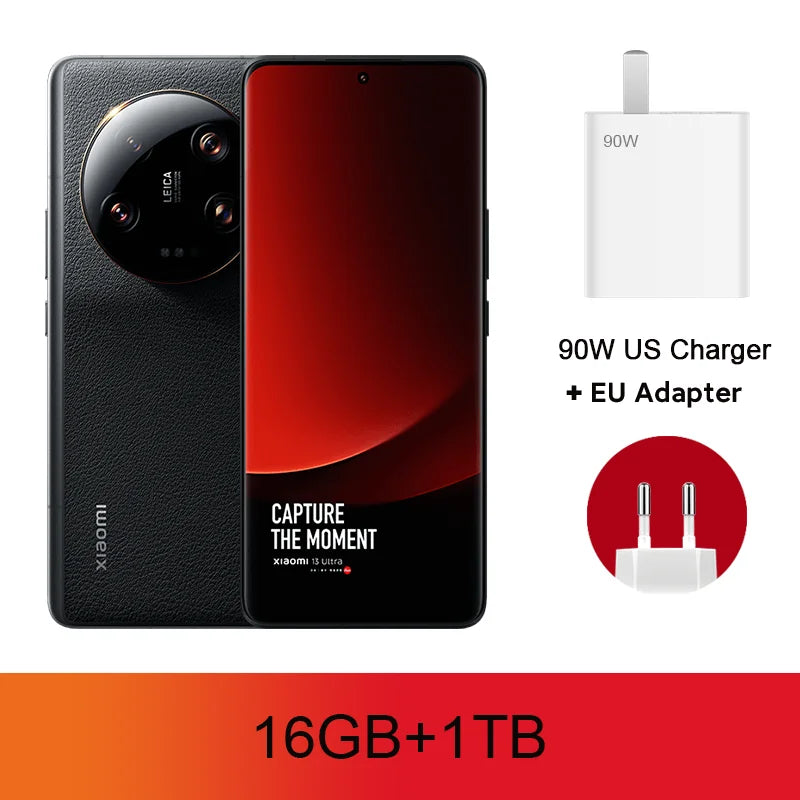 Xiaomi 13 Ultra 5G Snapdragon 8 Gen 2 256GB/512GB Octa Core 120Hz 6.73" 2K OLED Display 50MP Leica Camera IP68 MIUI 14 Original