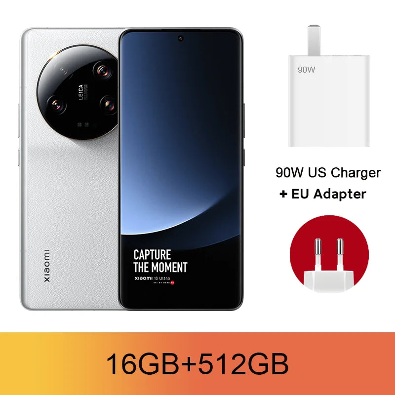 Xiaomi 13 Ultra 5G Snapdragon 8 Gen 2 256GB/512GB Octa Core 120Hz 6.73" 2K OLED Display 50MP Leica Camera IP68 MIUI 14 Original