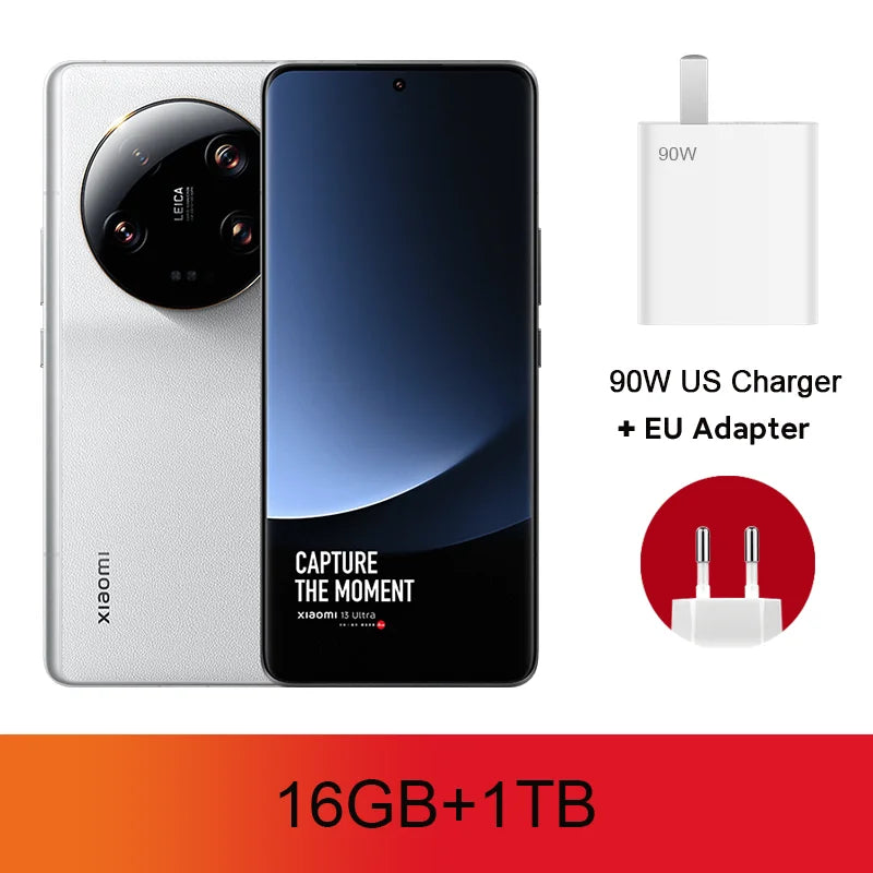 Xiaomi 13 Ultra 5G Snapdragon 8 Gen 2 256GB/512GB Octa Core 120Hz 6.73" 2K OLED Display 50MP Leica Camera IP68 MIUI 14 Original