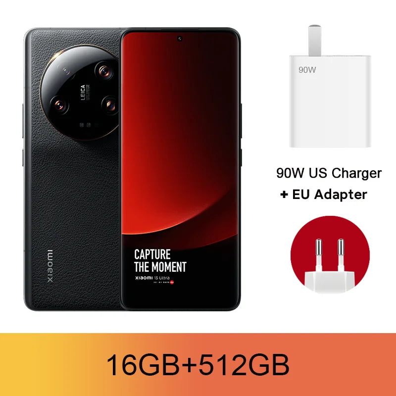 Xiaomi 13 Ultra 5G Snapdragon 8 Gen 2 256GB/512GB Octa Core 120Hz 6.73" 2K OLED Display 50MP Leica Camera IP68 MIUI 14 Original