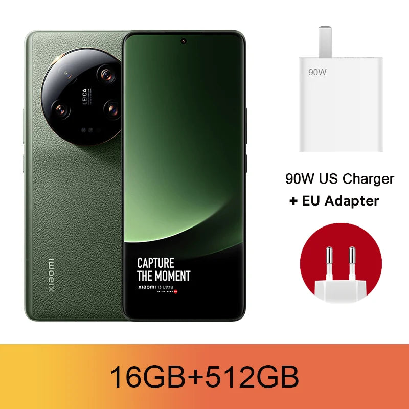 Xiaomi 13 Ultra 5G Snapdragon 8 Gen 2 256GB/512GB Octa Core 120Hz 6.73" 2K OLED Display 50MP Leica Camera IP68 MIUI 14 Original