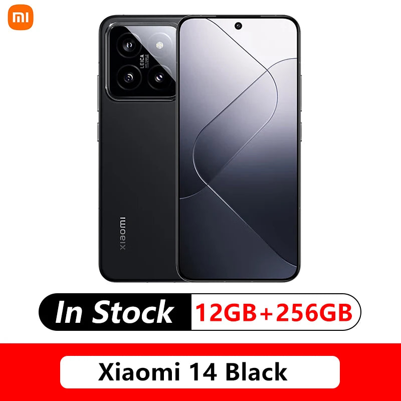 Xiaomi 14 5G Mobile Phone 6.73inch Snapdragon 8 Gen 3 50MP Leica Camera 120HZ OLED Screen 90W Wired Second Charging