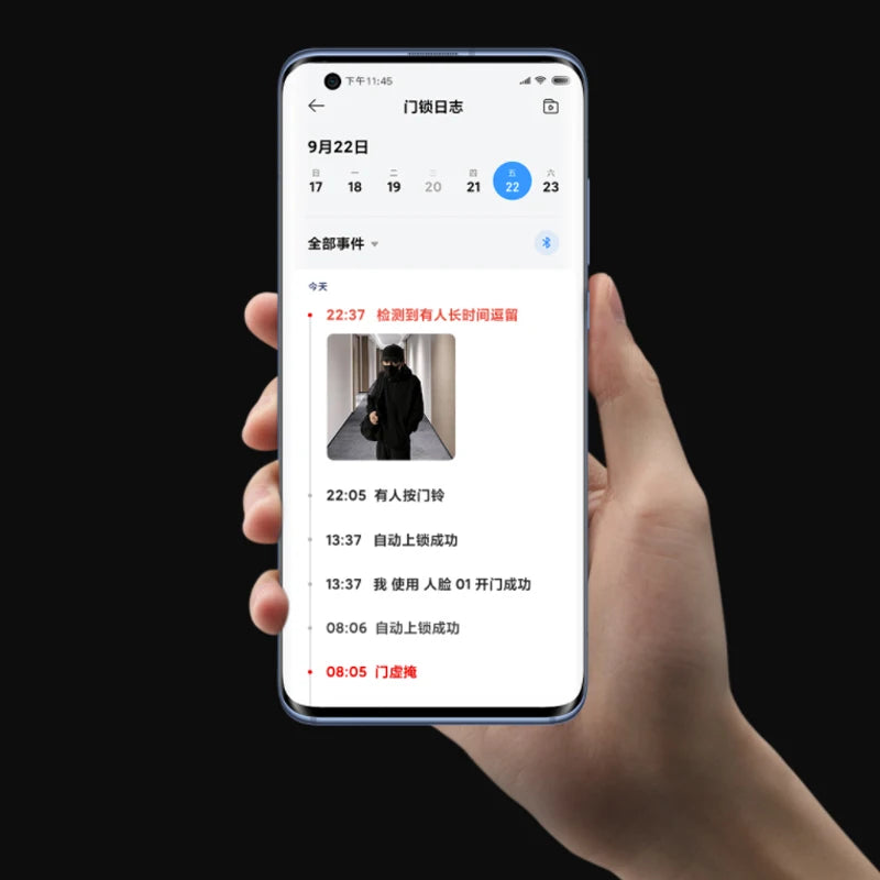 Xiaomi MiJia Smart Door Lock X Digital electronic lock Fingerprint Lock 3D Face Recognition security protection Intelligent lock