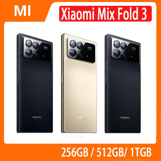 Xiaomi Mix Fold 3 Smartphone Snapdragon Gen 8  4800mAh Battery 67W 50MP Leica 8.03'' 2K+ Folding  Display