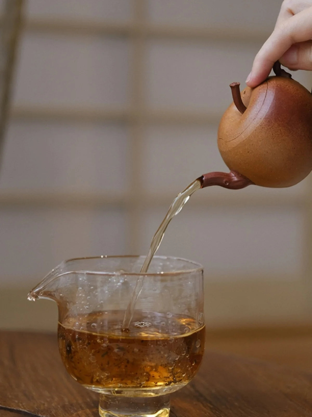 Xiaoqian Shanfang Apple Purple Clay Section Mud Yixing Pure Handmade Chinese Household Biomimetic Single Pot Tea Set